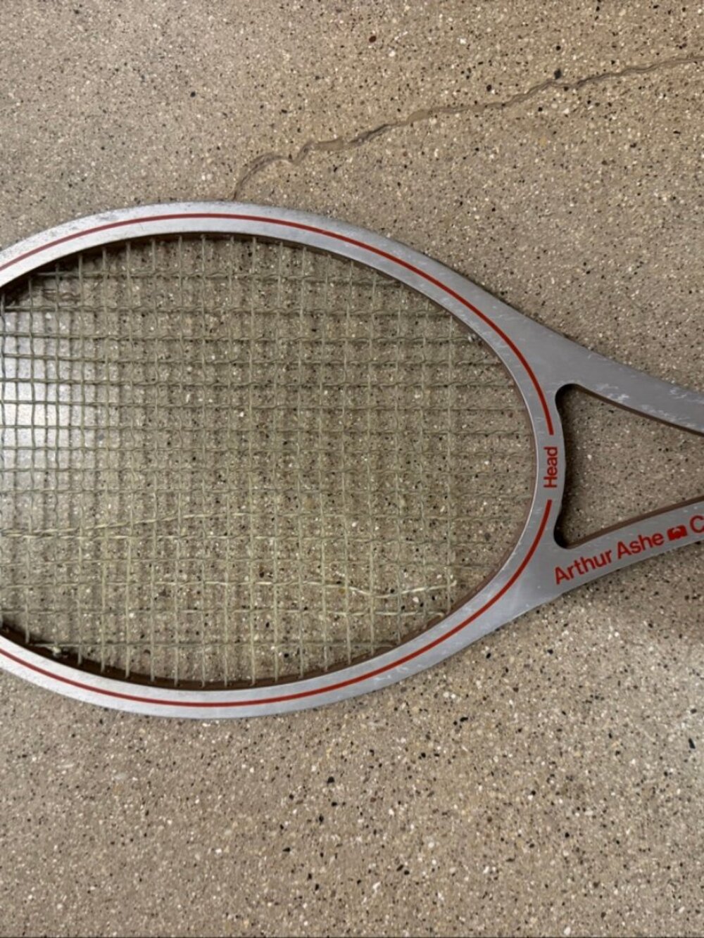 Head Arthur Ashe Competition 2 Boron Flex Wooden Tennis Racket - Vintage